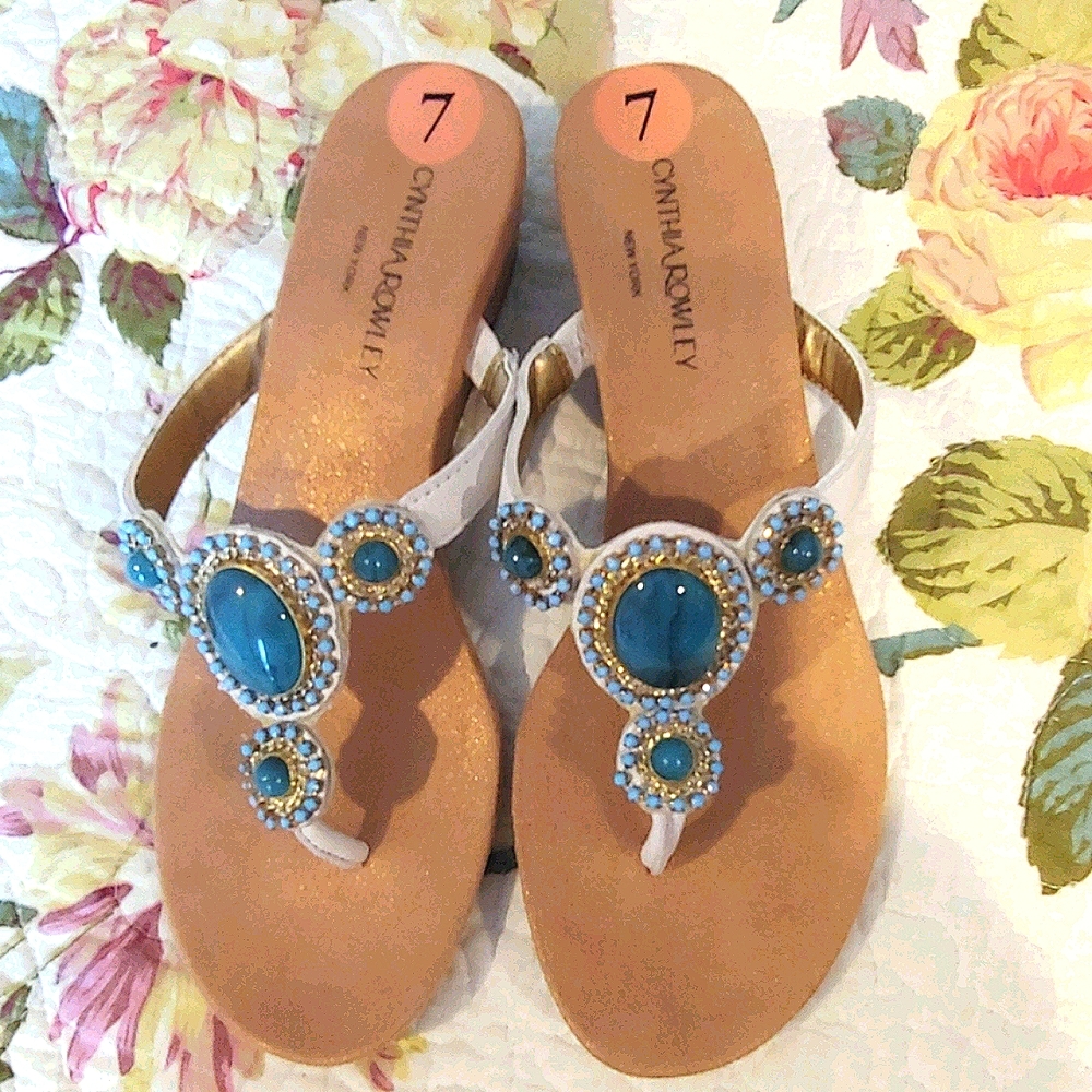 Cynthia Rowley Display model Wedge Sandal - Picture 1 of 4